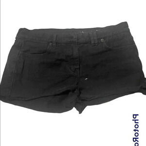 Madewell denim black shorts‎ size 28